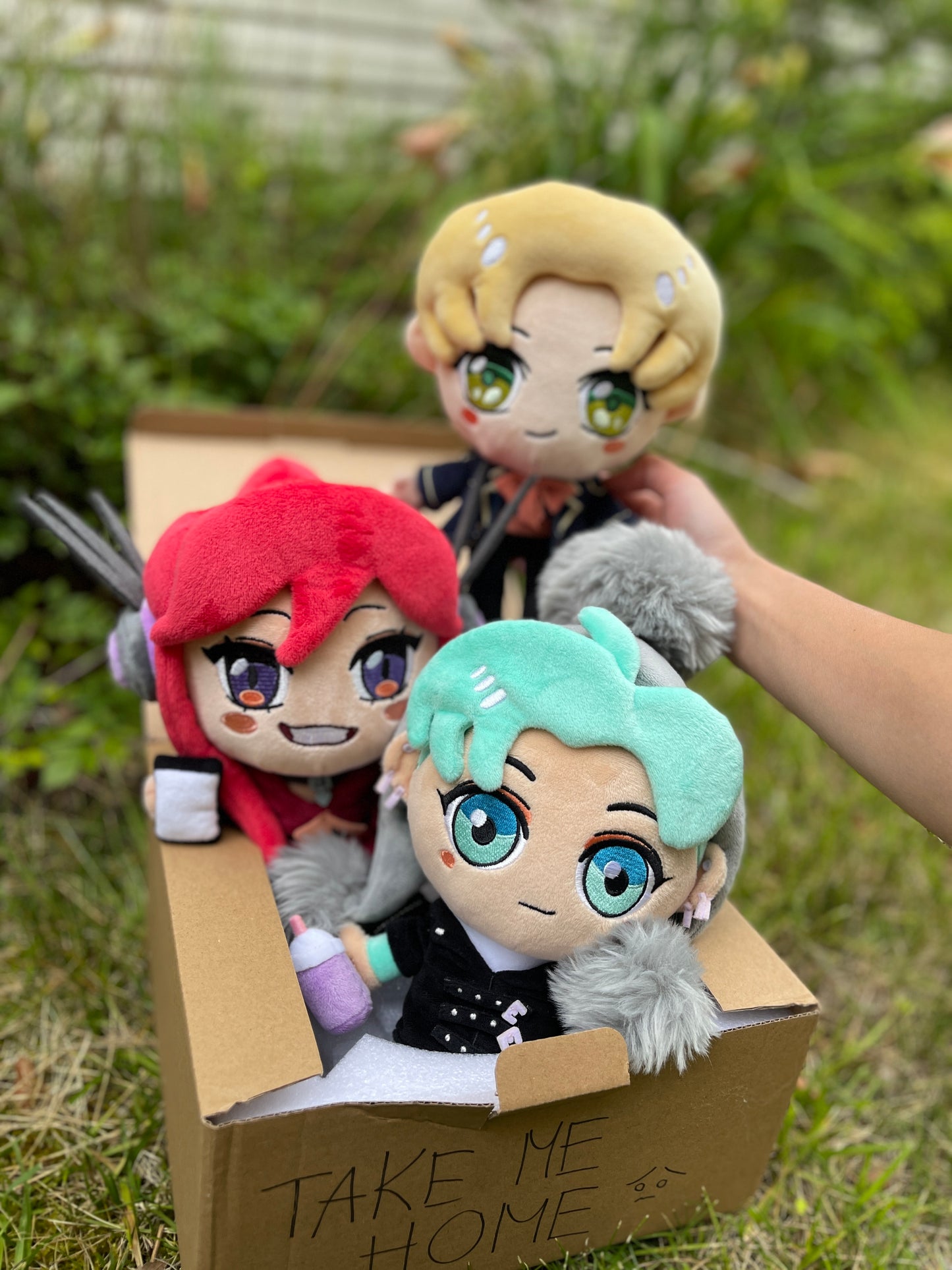 PLUSHIES of Death Rescheduled Cast: Kreyul, Kissae, Phirre