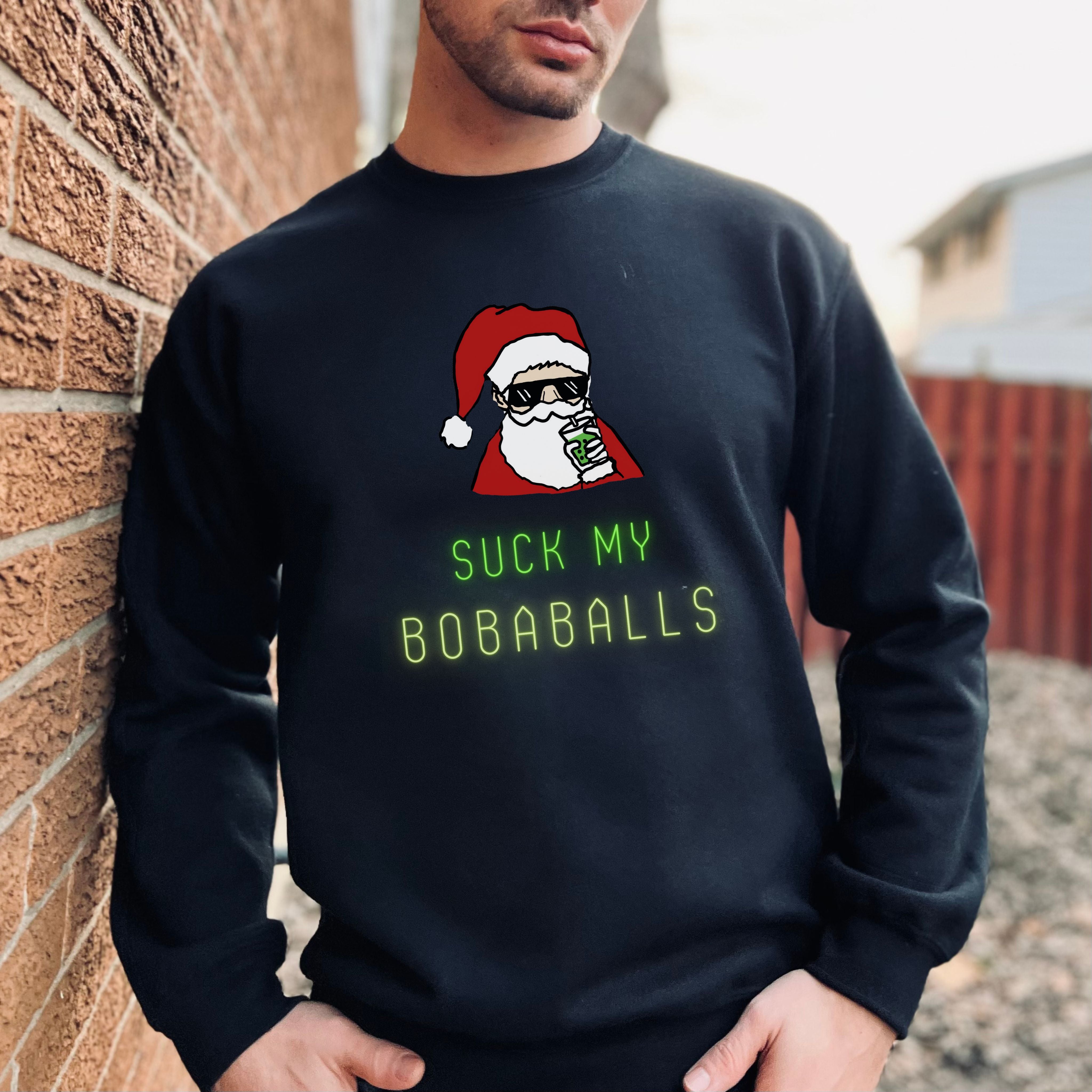 Blue balls christmas sweater sale