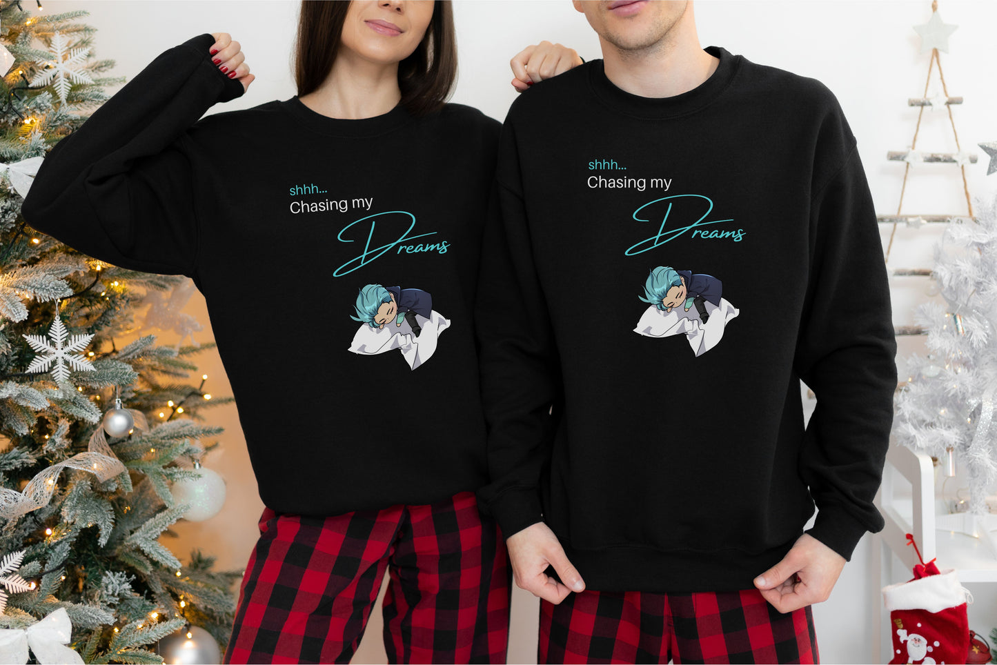 KREYUL SWEATER: Shhh…Chasing My Dreams (Unisex)