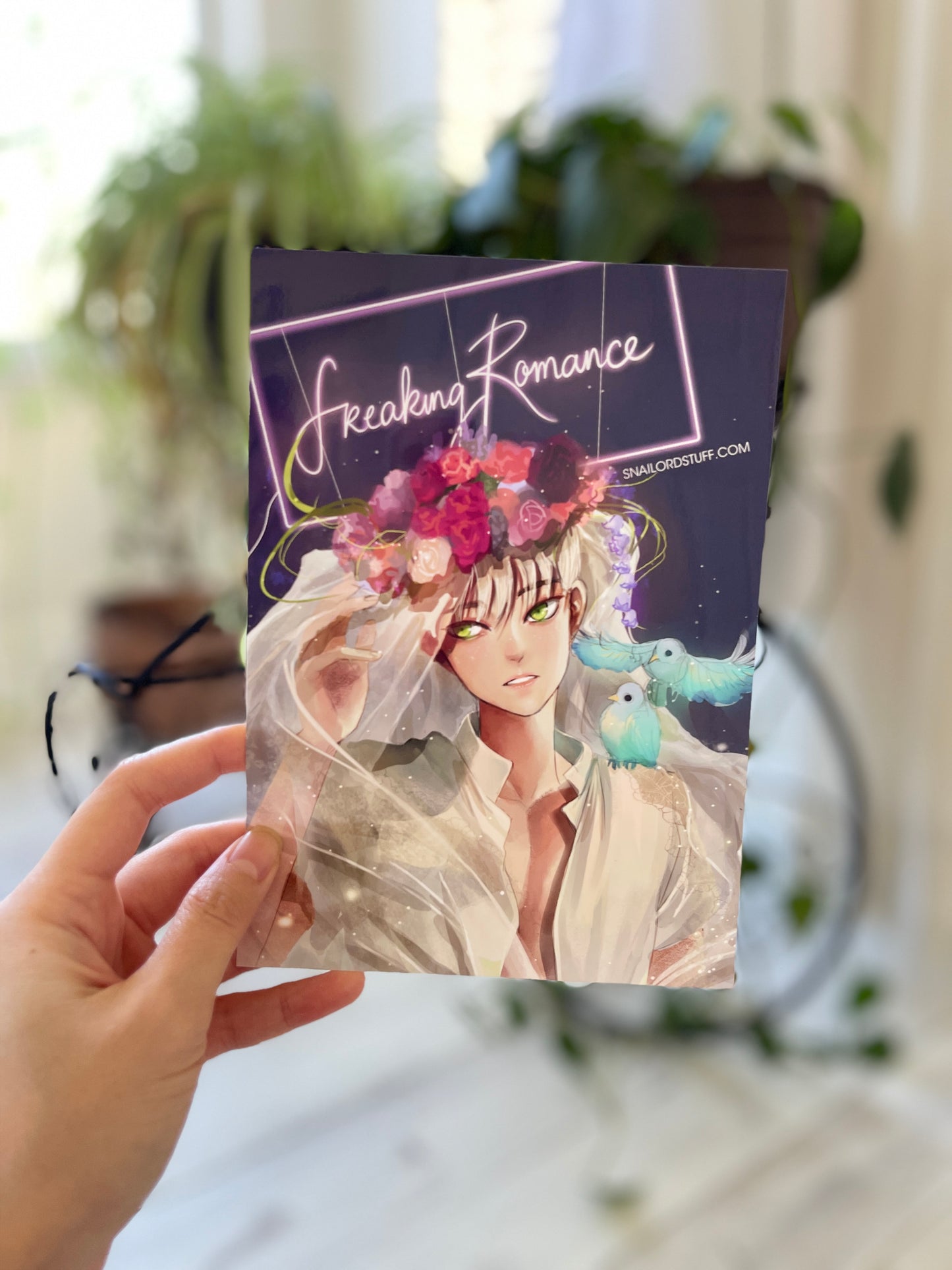 POSTCARDS OF FREAKING ROMANCE; Size 5x7
