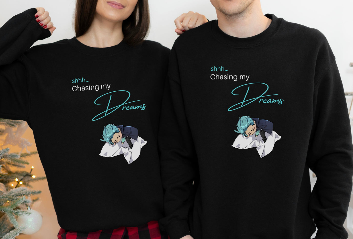 KREYUL SWEATER: Shhh…Chasing My Dreams (Unisex)